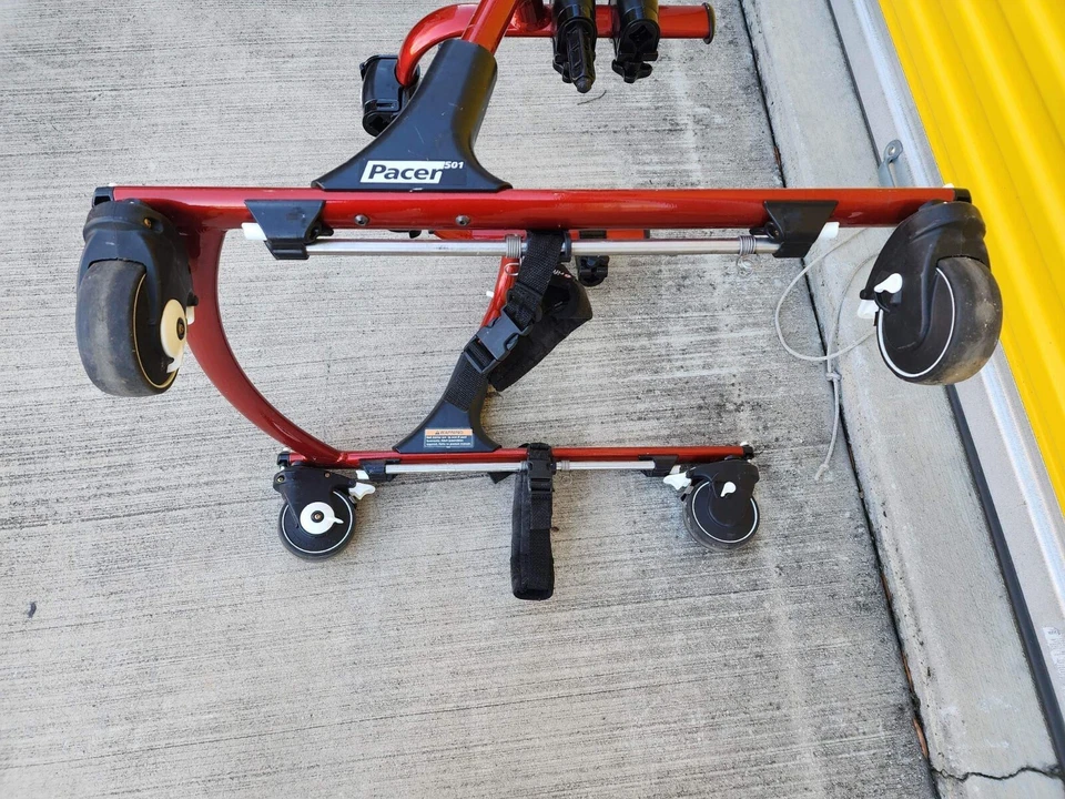 Rifton Pacer K501 Small Child Gait Trainer up to 75lbs Made in the USA red - Image 4
