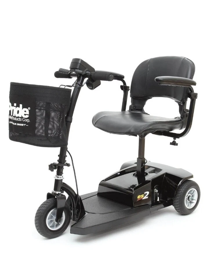Pride Mobility Go Go ES 2 Black Electric Scooter 250LBS Capacity