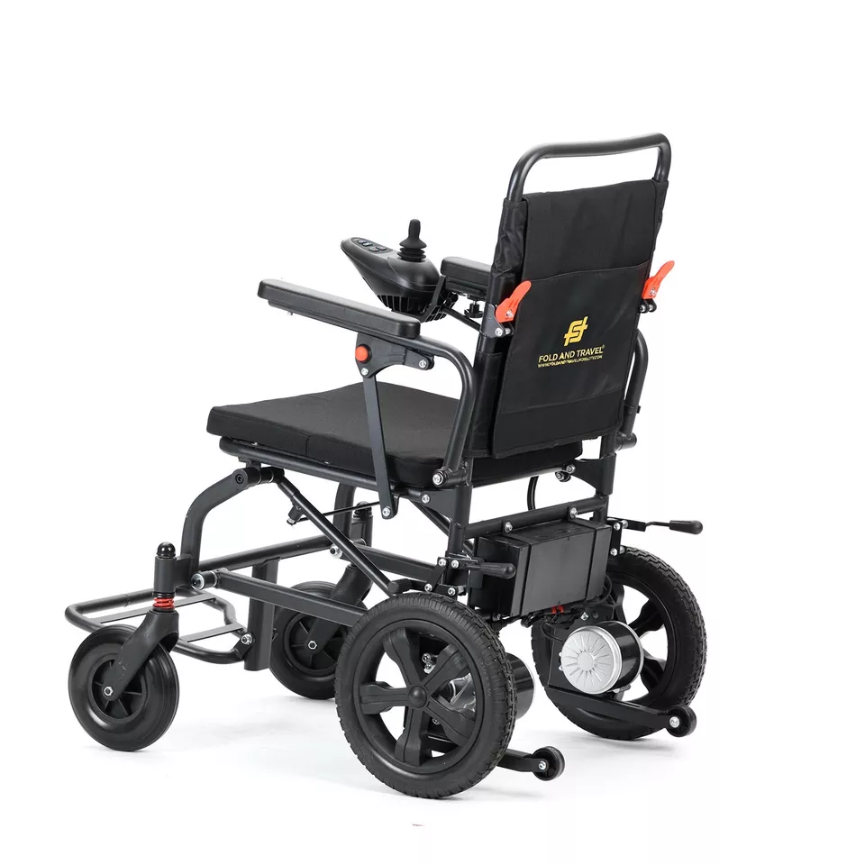 FOLD AND TRAVEL Electric Wheelchair For Adults & Seniors - Lightweight Compact - Image 3