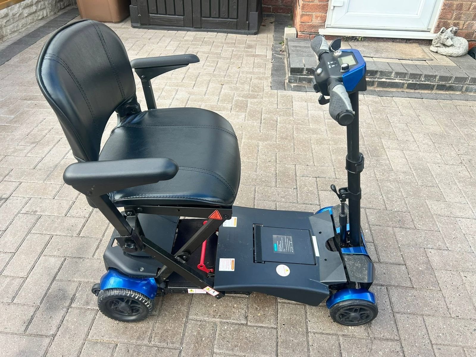 Portable Folding Mobility Scooter – 4-Wheel Travel Model - Image 2