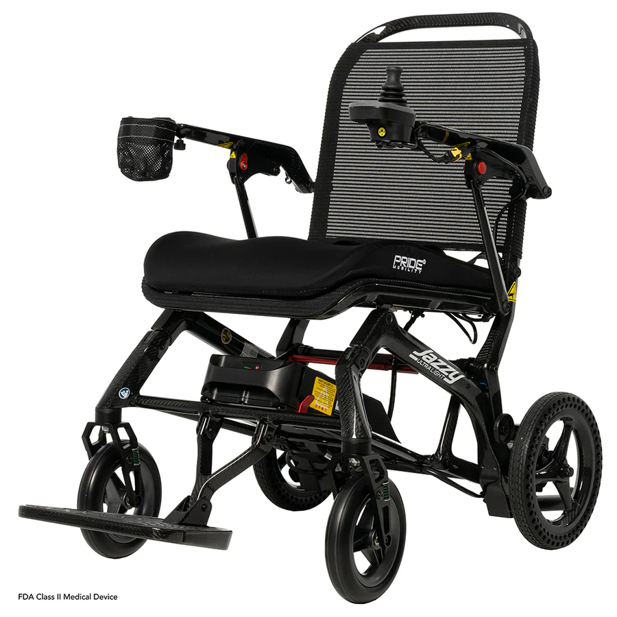New Pride Mobility Jazzy Ultra Light Portable Power Chair - Image 2