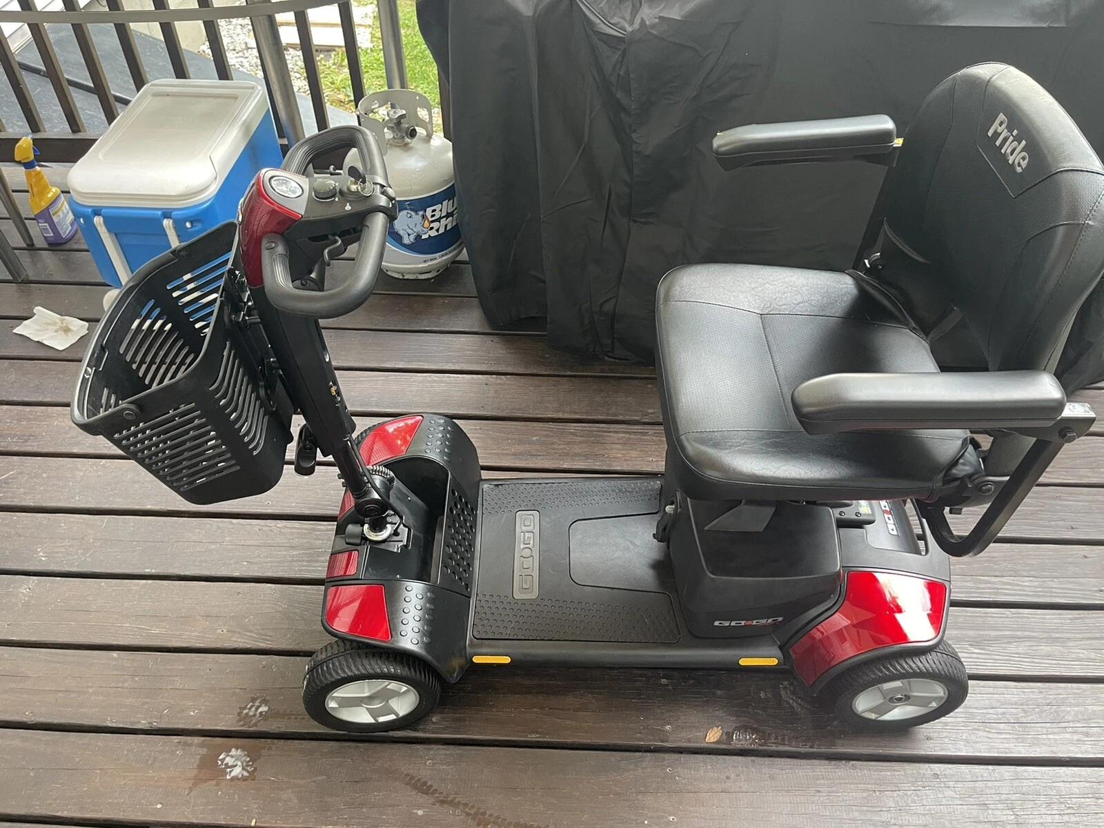 Pride Mobility Go-Go Mobility Scooter - Image 3