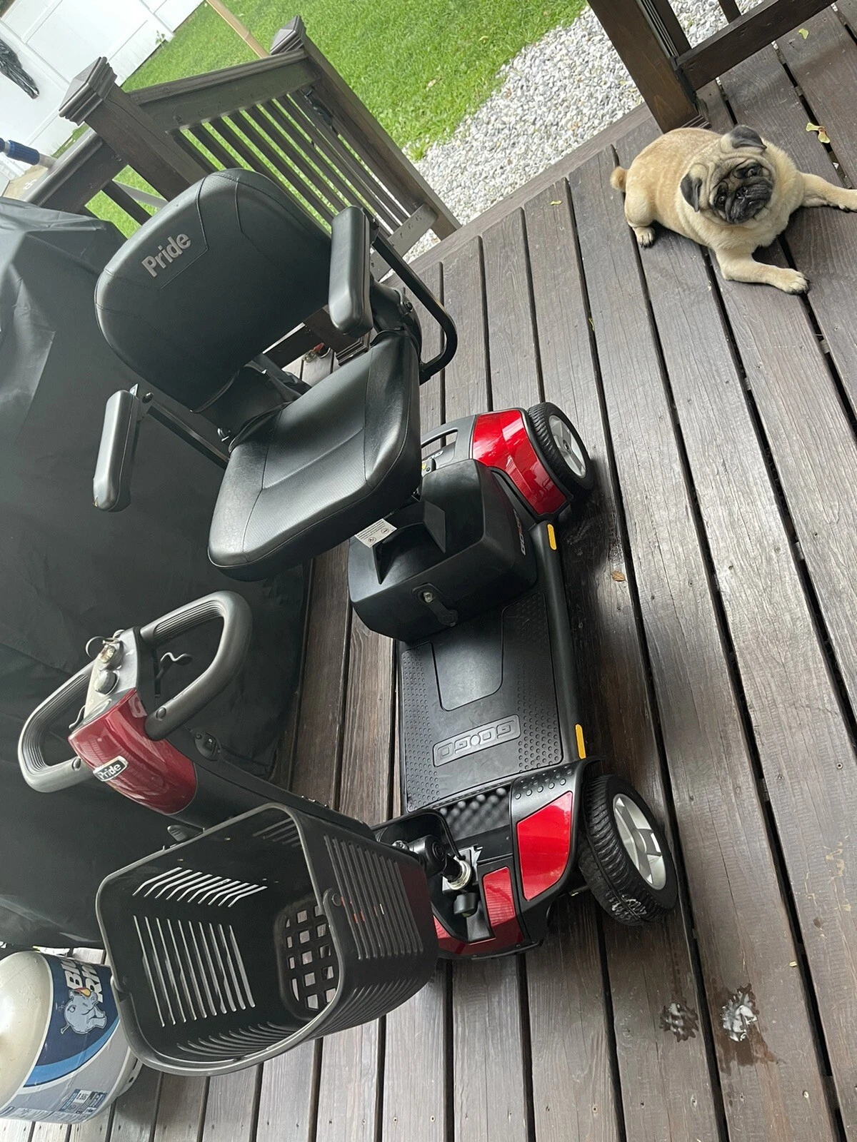 Pride Mobility Go-Go Mobility Scooter - Image 6