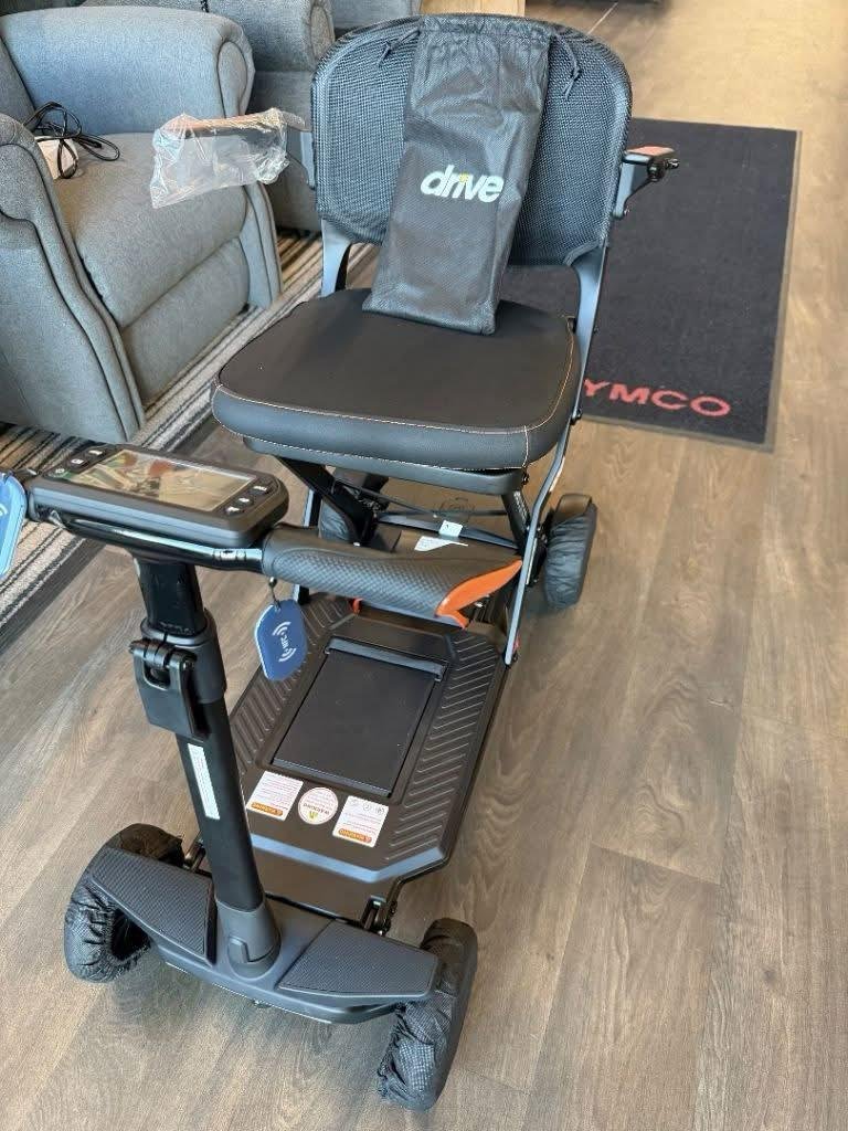 Foldable 4-Wheel Electric Mobility Scooter (Compact Travel Type) - Image 10