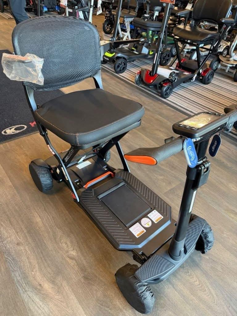 Foldable 4-Wheel Electric Mobility Scooter (Compact Travel Type)